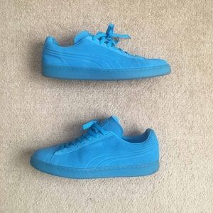 Puma Suede Emboss Iced Fluo.